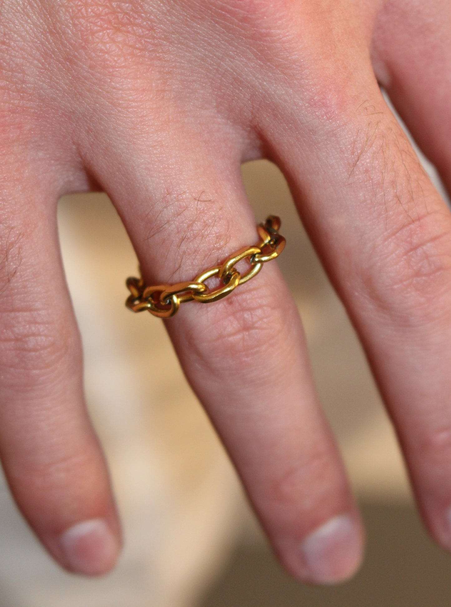 Chunky bague