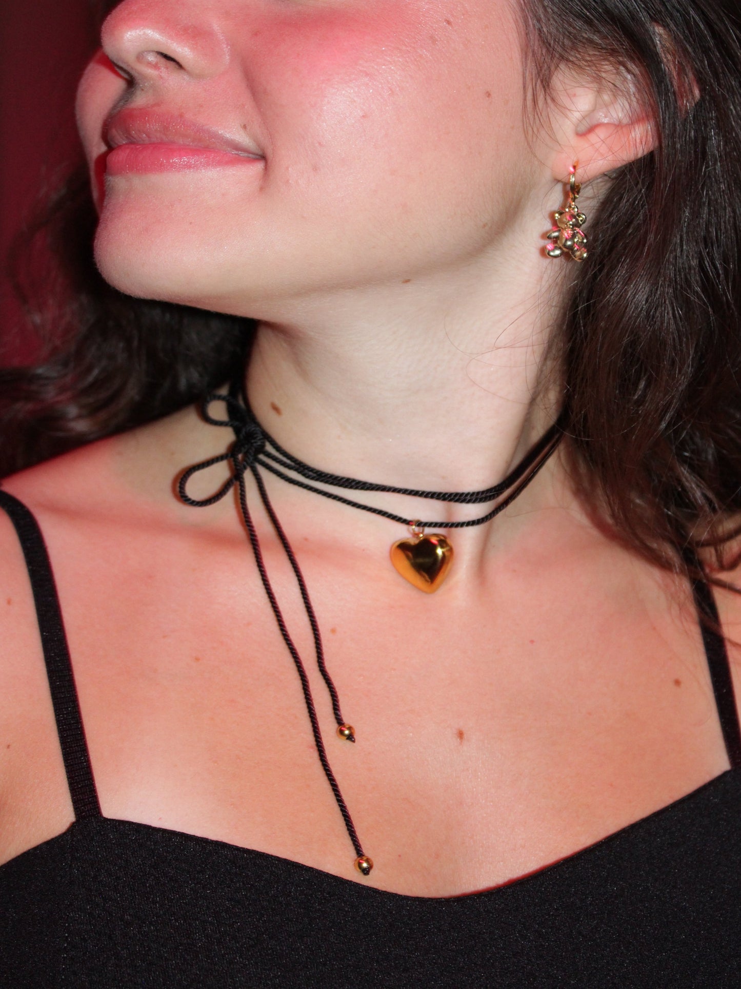 Lovina noir collier