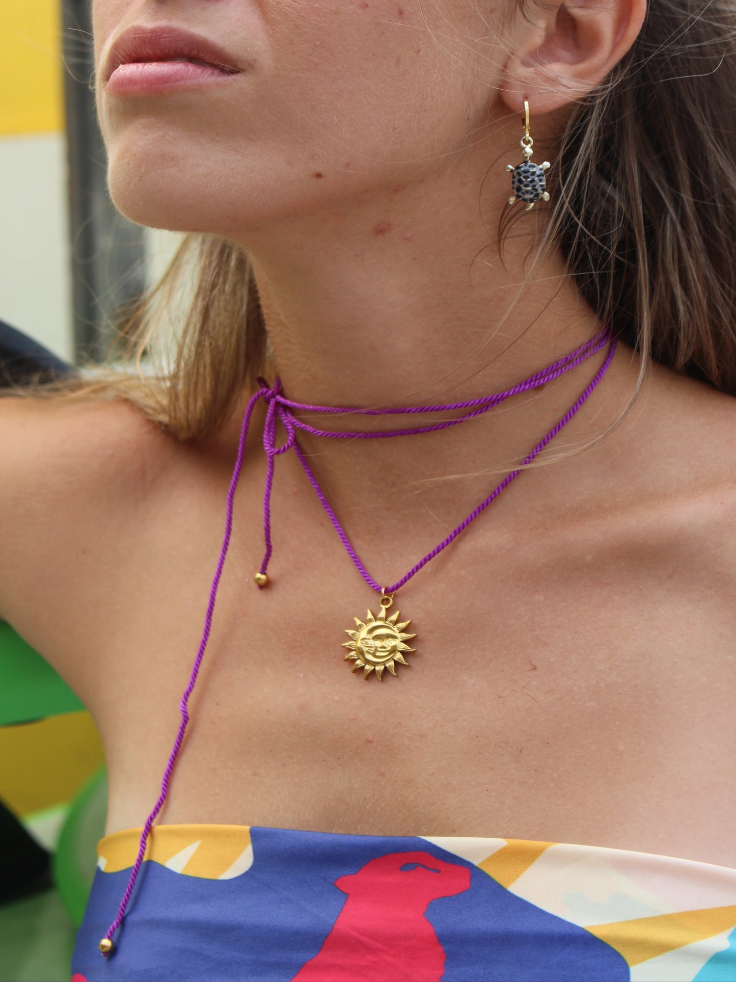 Lovina violet collier