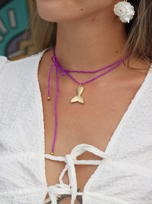 Lovina violet collier